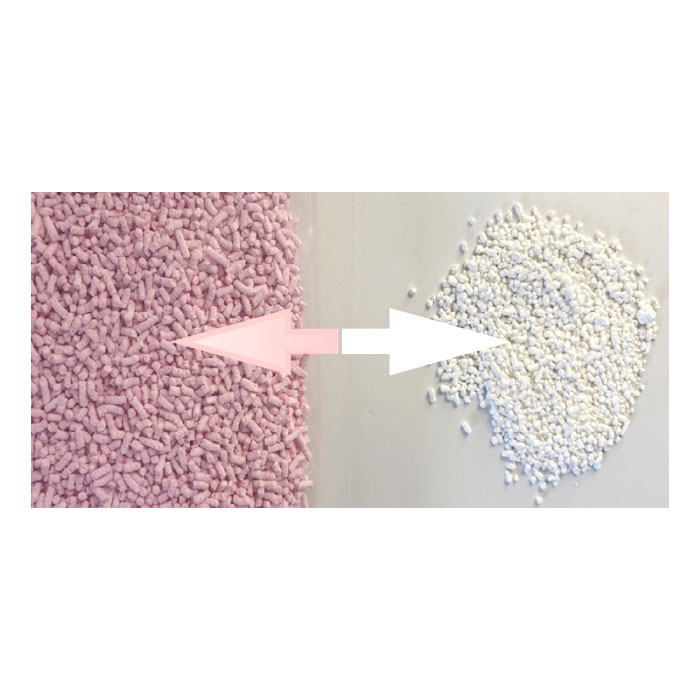 CO2 absorber with color changing